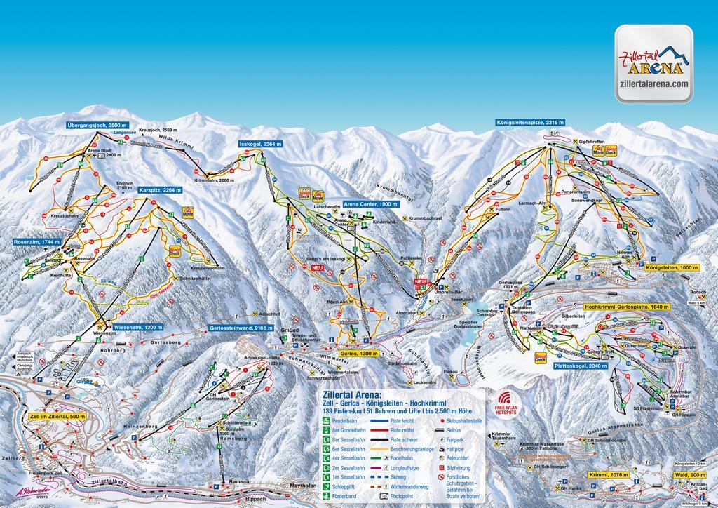 Appartmenthaus Martina Zell am Ziller Oda fotoğraf